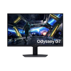 Samsung Odyssey G7 G70D 4K Gaming Monitor, 32 Inch Screen with IPS Panel, 4K Resolution, 3840 x 2160 Pixels, AMD FreeSync Premium, HDR10+, Response Time 1 ms, Refresh Rate 144 Hz, LS32DG702EUXEN